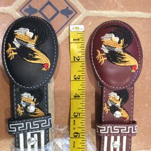 Unisex artisan leather belts